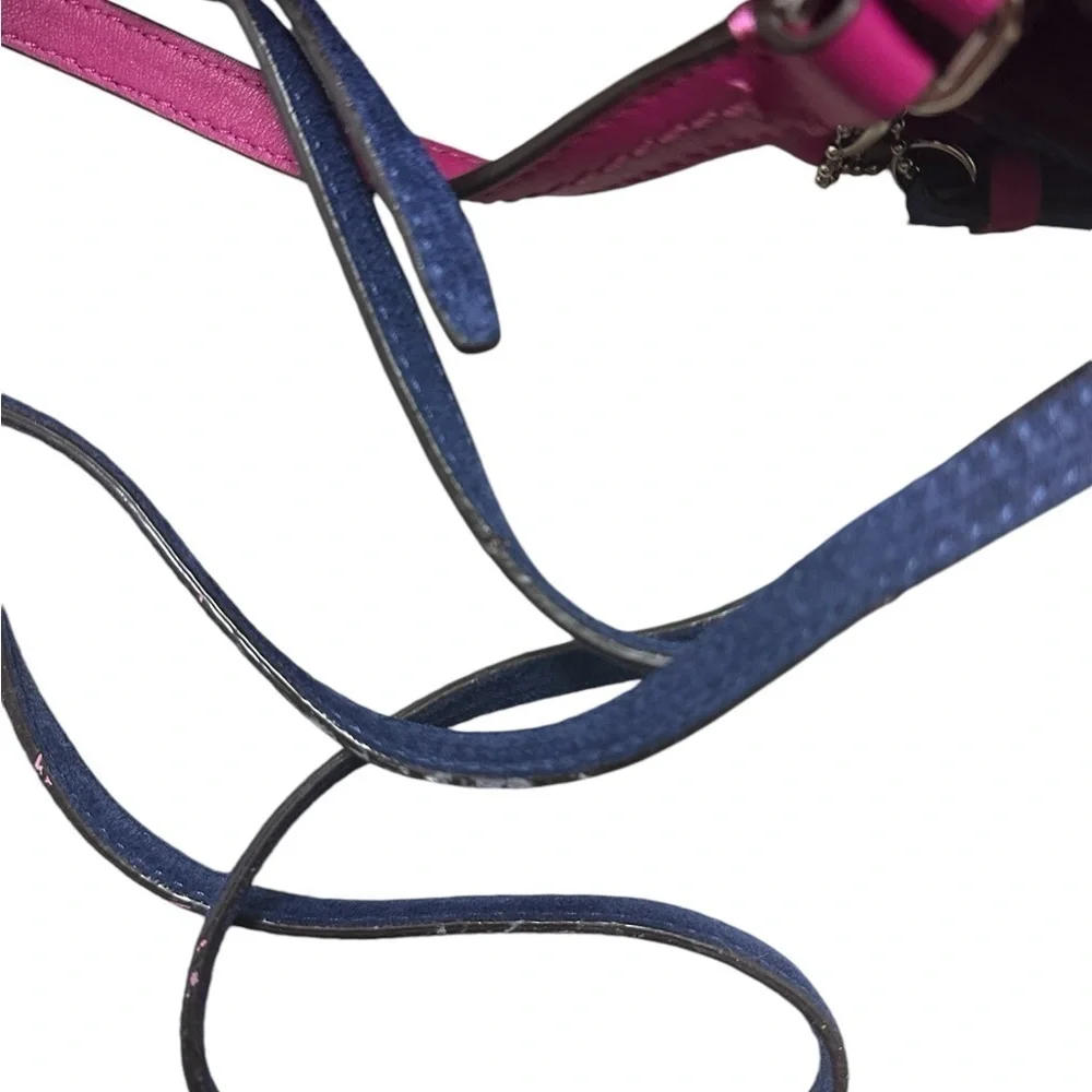 Coach Park Mini Leather Suede Satchel Color Block Quilted #F49865 New With Tags - Picture 14 of 16